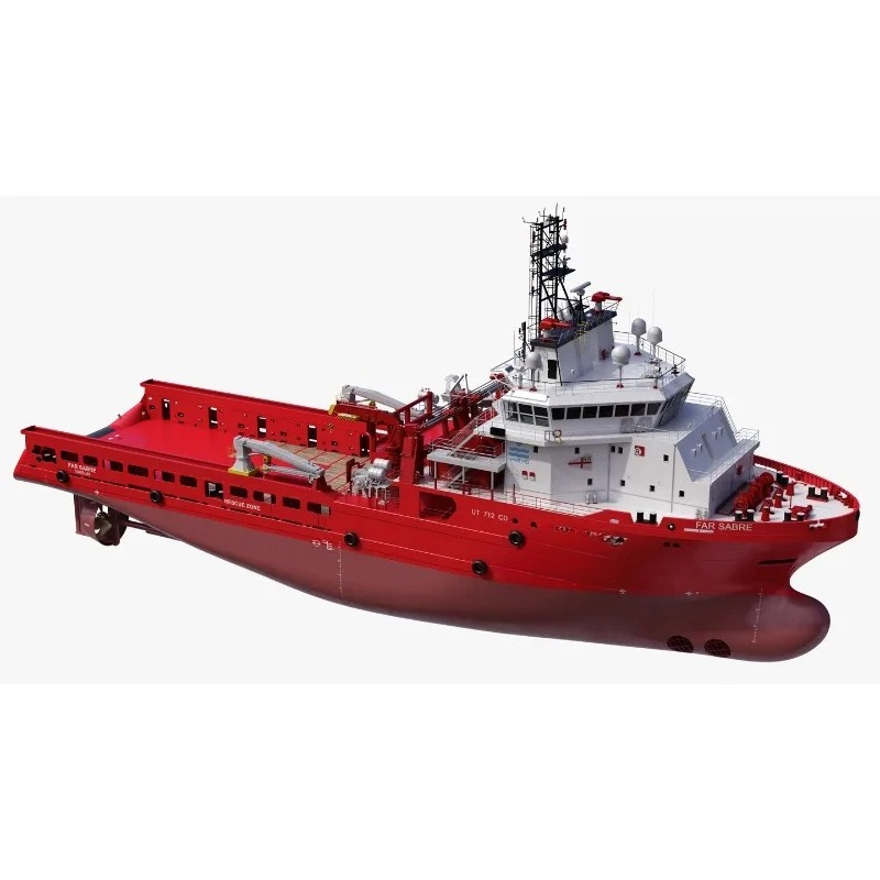 3D Printing Rc Boat - ชุดประกอบเรือ RC รุ่นใหม่ ขนาด 1/100 พร้อมสมอแบบรถลาก