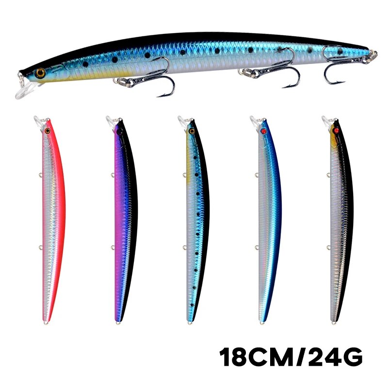 3D Printing Lure - Minnow Fishing Lure เลเซอร์ Hard เหยื่อประดิษฐ์