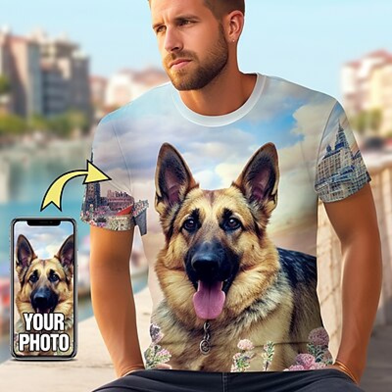 3D Printing Services - เสื้อยืดสำหรับผู้ชายเสื้อยืดพิมพ์ลายเสื้อยืดสำหรับวิ่งเสื้อยืดพิมพ์ลายแบบแอบสแตรก3D ออกแบบภาพของคุณได้ตามต้องการ