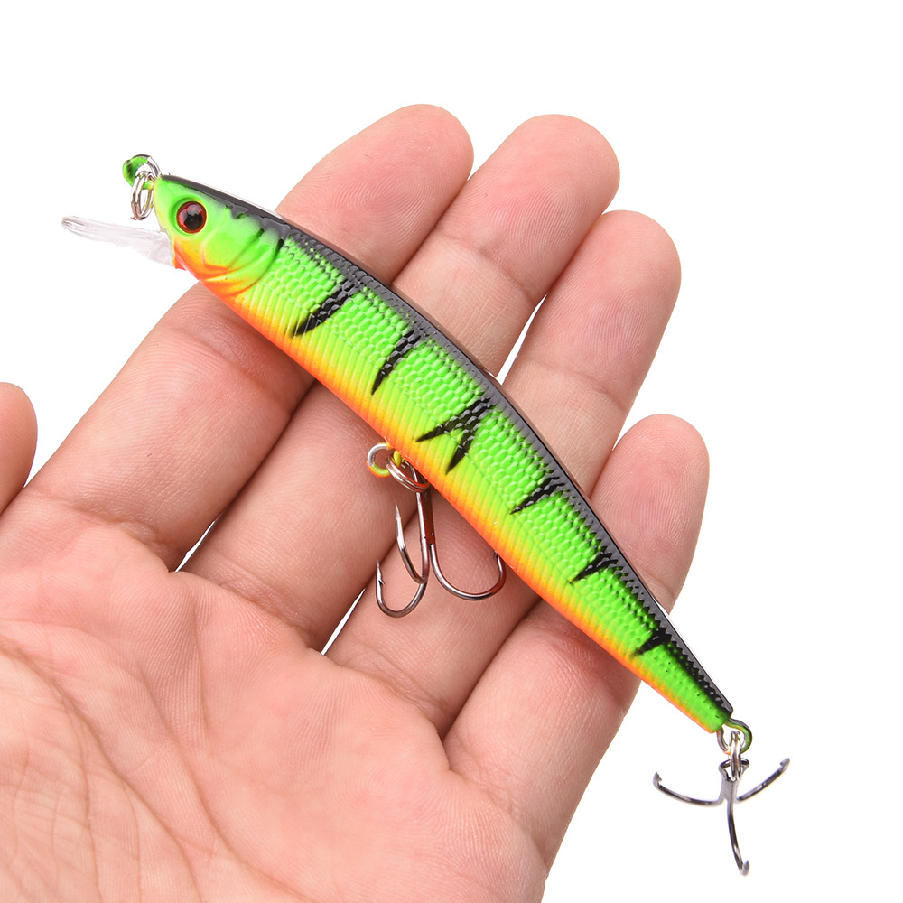 3D Printing Lure - ลอยเหยื่อตกปลา Minnow 10cm 9.5g 3D ตา