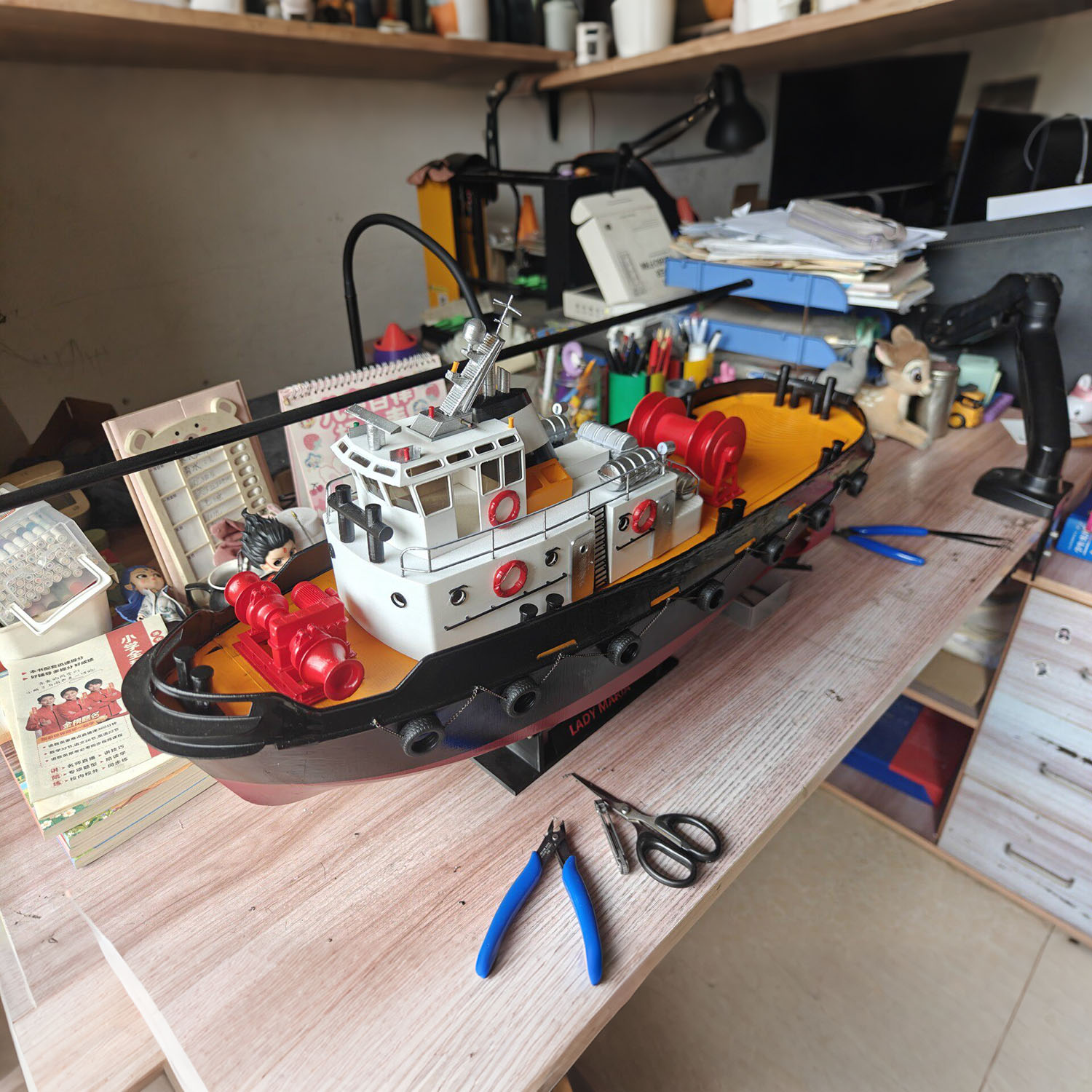 เรือบังคับวิทยุ 120 ซม. ความแม - 3D Printing Rc Boat บทวิจารณ์และราคา