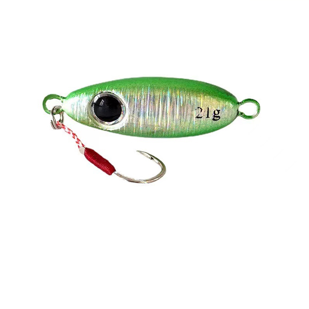 6pcs Micro Metal Jigging เหยื่ - 3D Printing Lure บทวิจารณ์และราคา