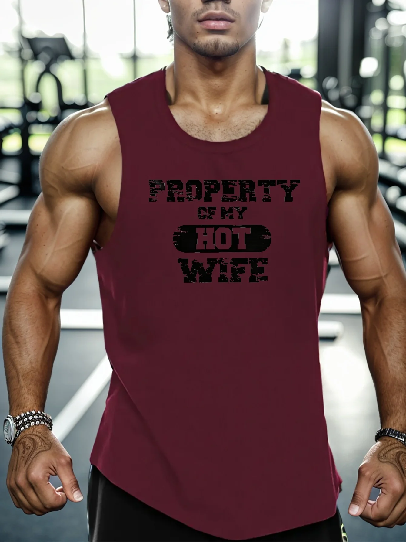 เสื้อกล้ามแฟชั่นใหม่สำหรับผู้ช - 3D Printing Husband Shop บทวิจารณ์และราคา