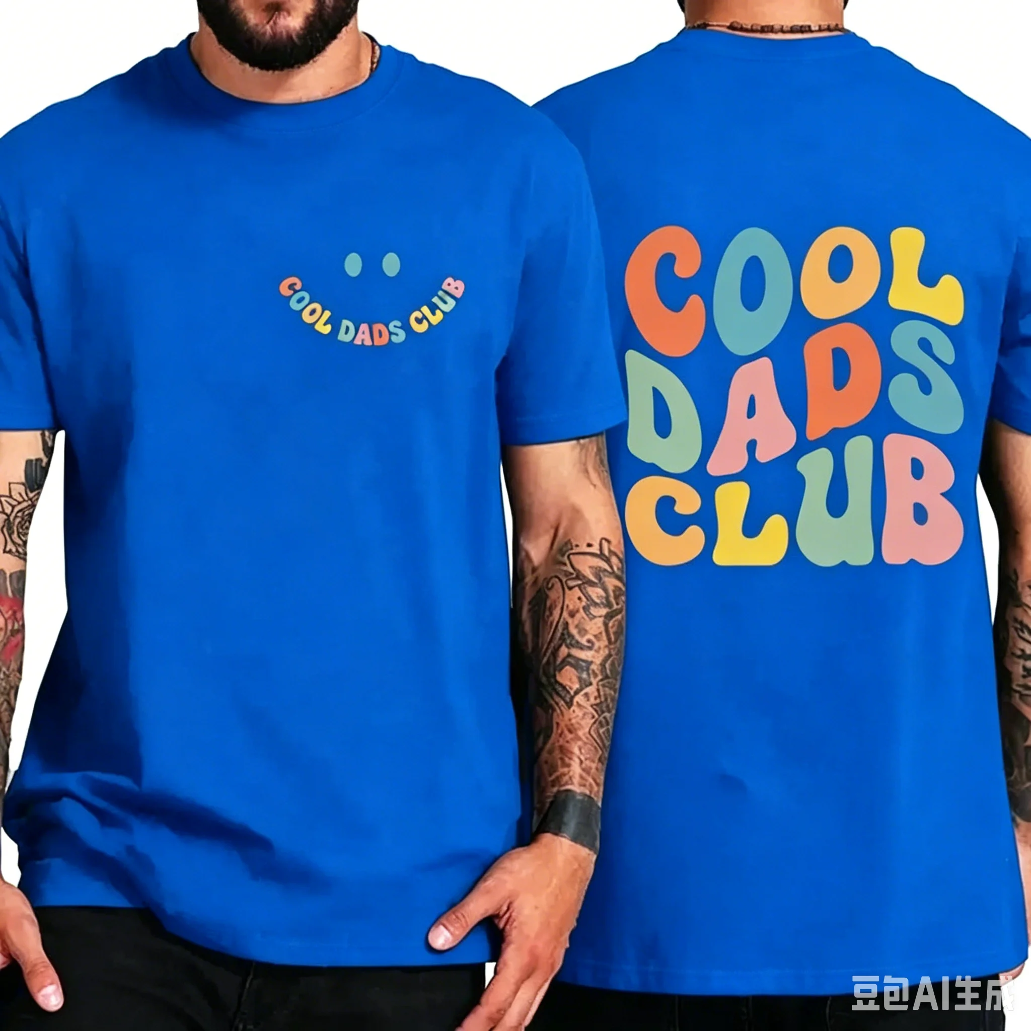 เสื้อยืดคูลแด๊ดคลันสำหรับผู้ชา - 3D Printing Husband Shop บทวิจารณ์และราคา