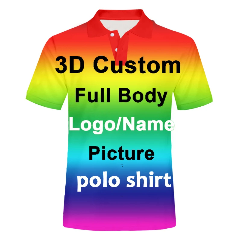 เสื้อโปโลพิมพ์ลาย 3 มิติ สำหรั - 3D Printing Foto บทวิจารณ์และราคา