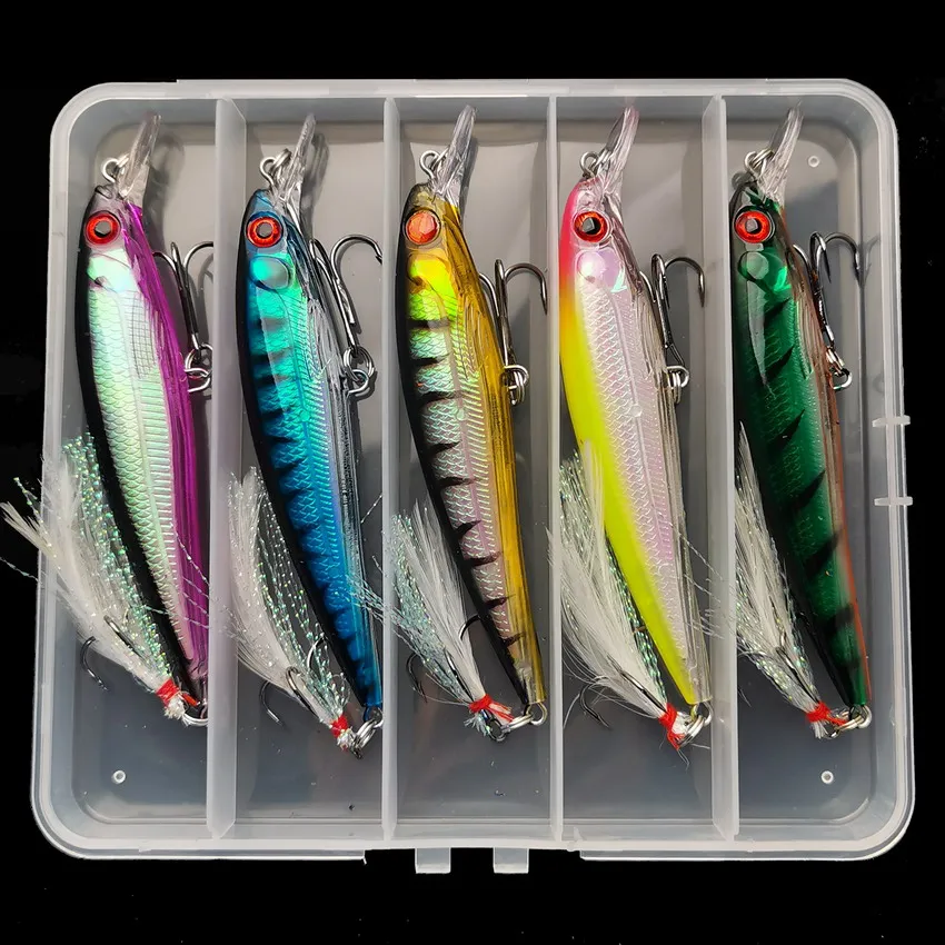 5ชิ้น/กล่อง3D เลเซอร์ Bionic E - 3D Printing Lure บทวิจารณ์และราคา