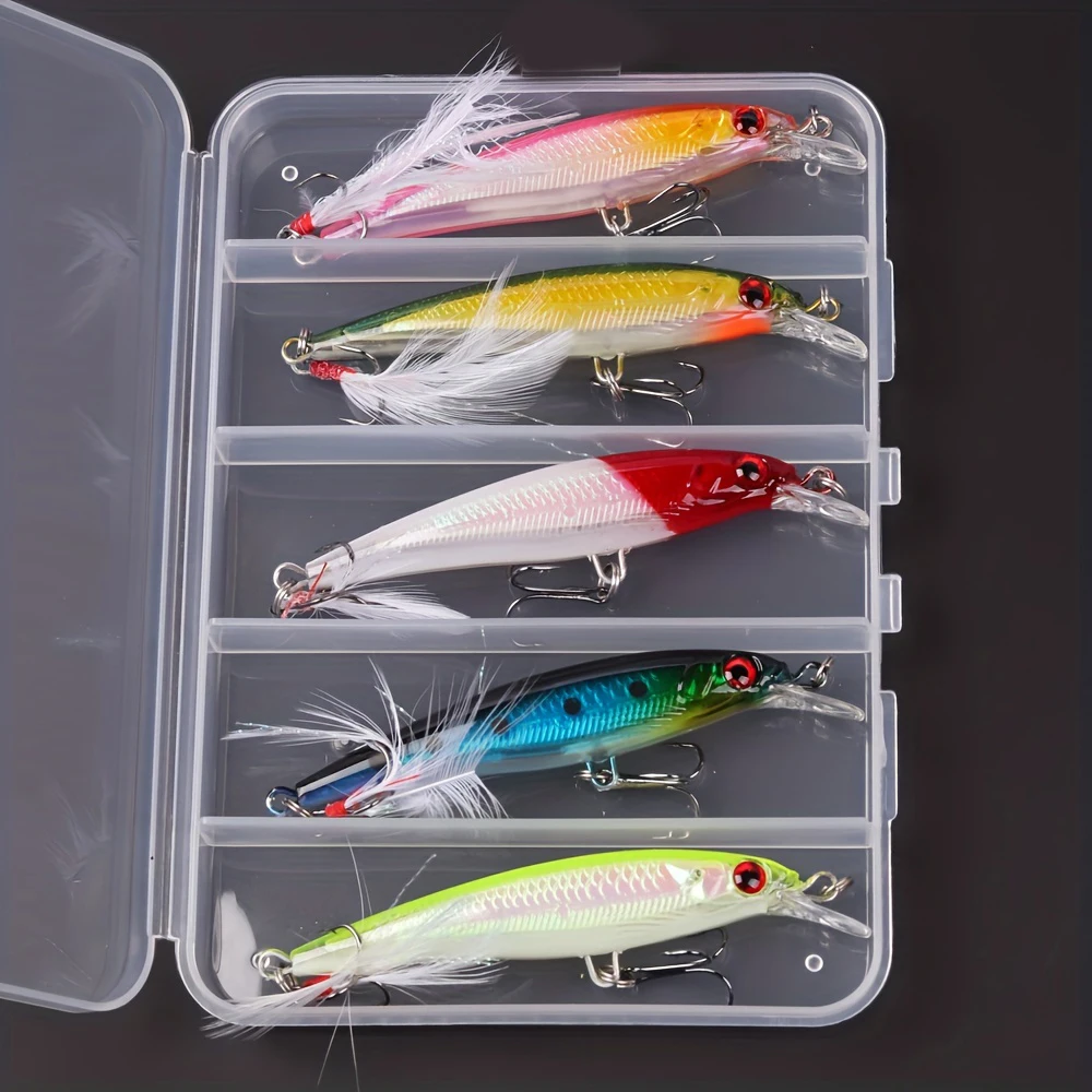 5ชิ้น/กล่อง3D เลเซอร์ Bionic E - 3D Printing Lure บทวิจารณ์และราคา