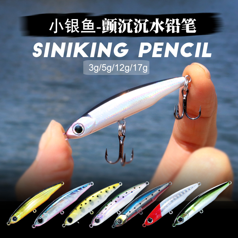 DUODUOYU 1PCS Sinking Pencil F - 3D Printing Lure บทวิจารณ์และราคา