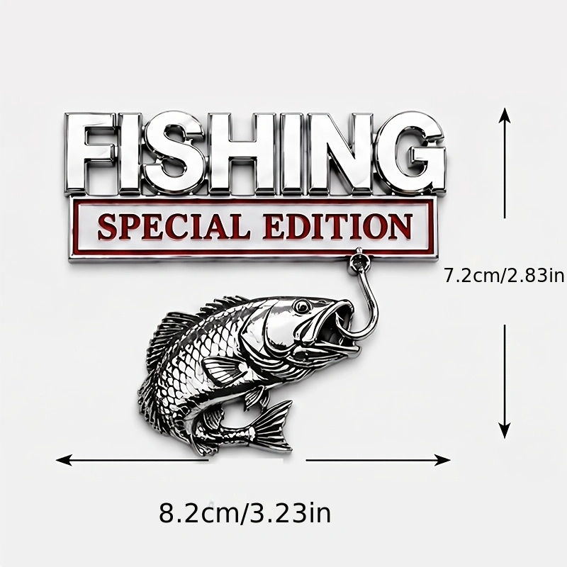 สติ๊กเกอร์ตกแต่งรถยนต์ลายเบ็ดต - 3D Printing Lure บทวิจารณ์และราคา