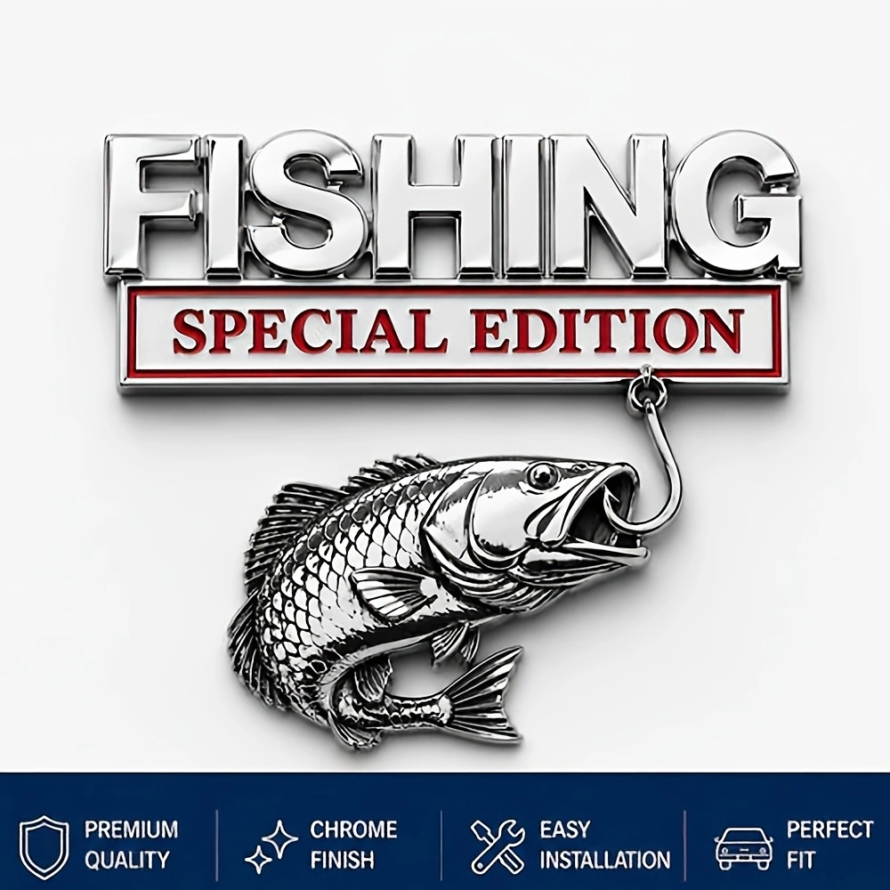 สติ๊กเกอร์ตกแต่งรถยนต์ลายเบ็ดต - 3D Printing Lure บทวิจารณ์และราคา