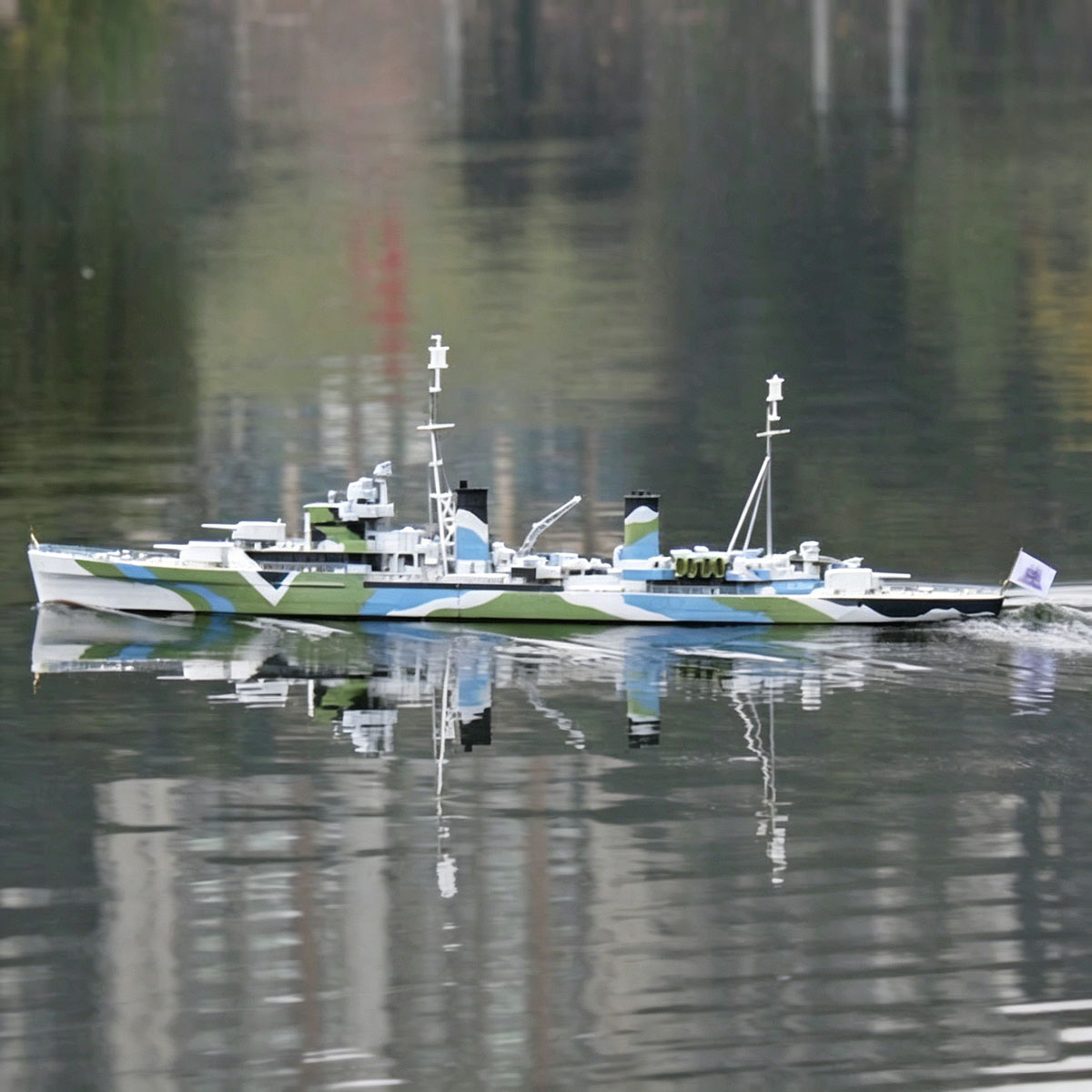 เรือบังคับวิทยุขนาด 1/200 รุ่น - 3D Printing Rc Boat บทวิจารณ์และราคา