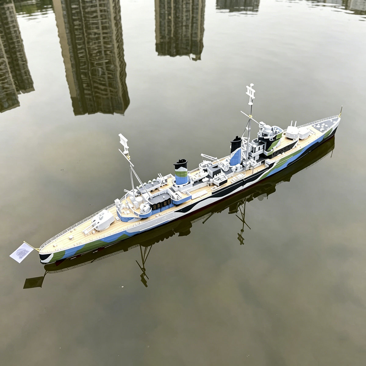 เรือบังคับวิทยุขนาด 1/200 รุ่น - 3D Printing Rc Boat บทวิจารณ์และราคา